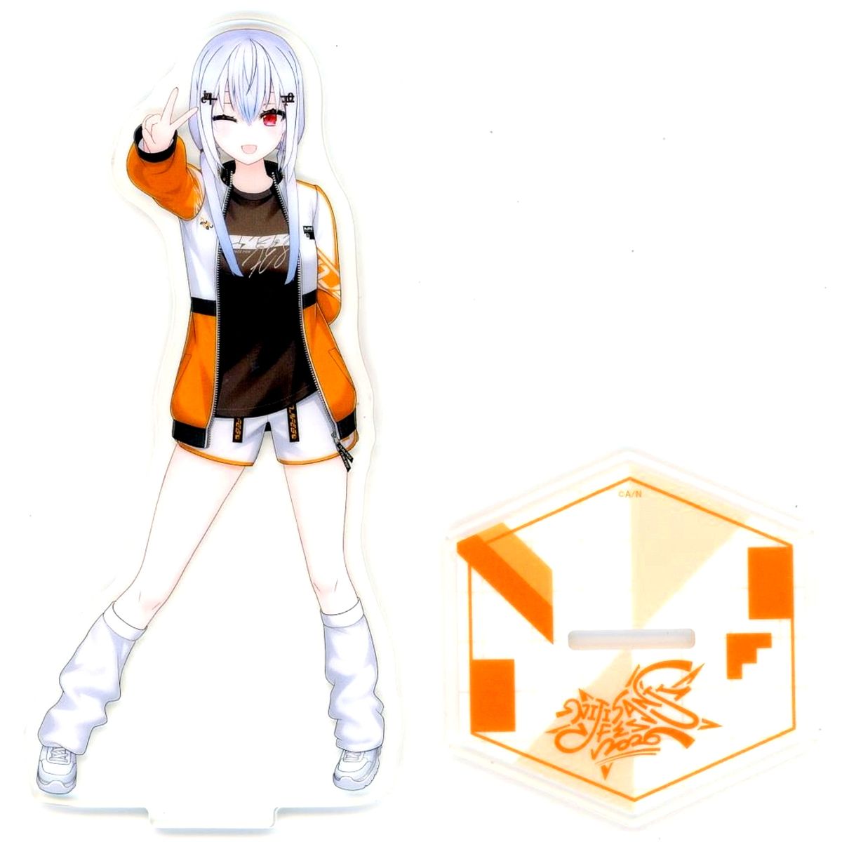 Hakase Fuyuki Class Jersey Acrylic Stand Orange Virtual YouTuber Nijisanji NIJISANJI Fes 2026 [USED]