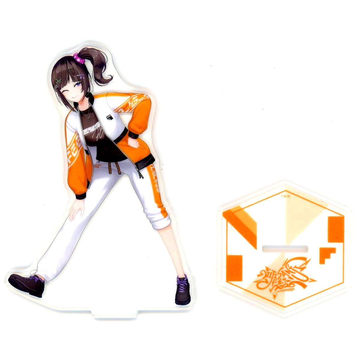 Hayase Sou Virtual YouTuber Nijisanji Class Jersey Acrylic Stand Orange NIJISANJI Fes 2026 [USED]