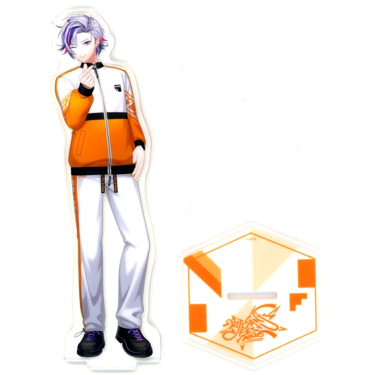 Fuwa Minato Virtual YouTuber Nijisanji Class Jersey Acrylic Stand Orange NIJISANJI Fes 2026 [USED]