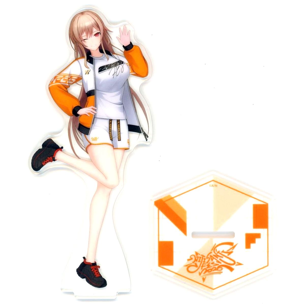 Furen E Lustario Class Jersey Acrylic Stand Orange Virtual YouTuber Nijisanji Nijisanji Fes 2026 [USED]