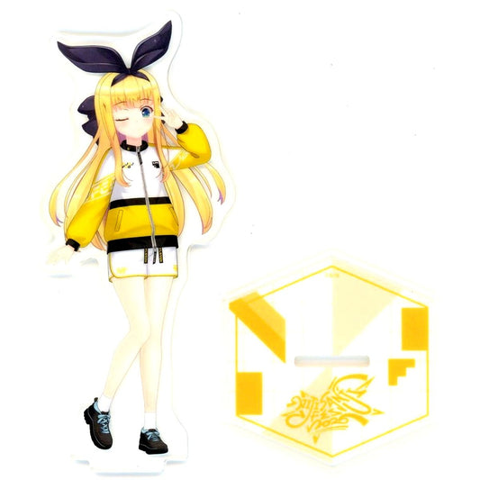 Mononobe Alice Class Jersey Acrylic Stand Yellow Virtual YouTuber Nijisanji Fes 2026 [USED]
