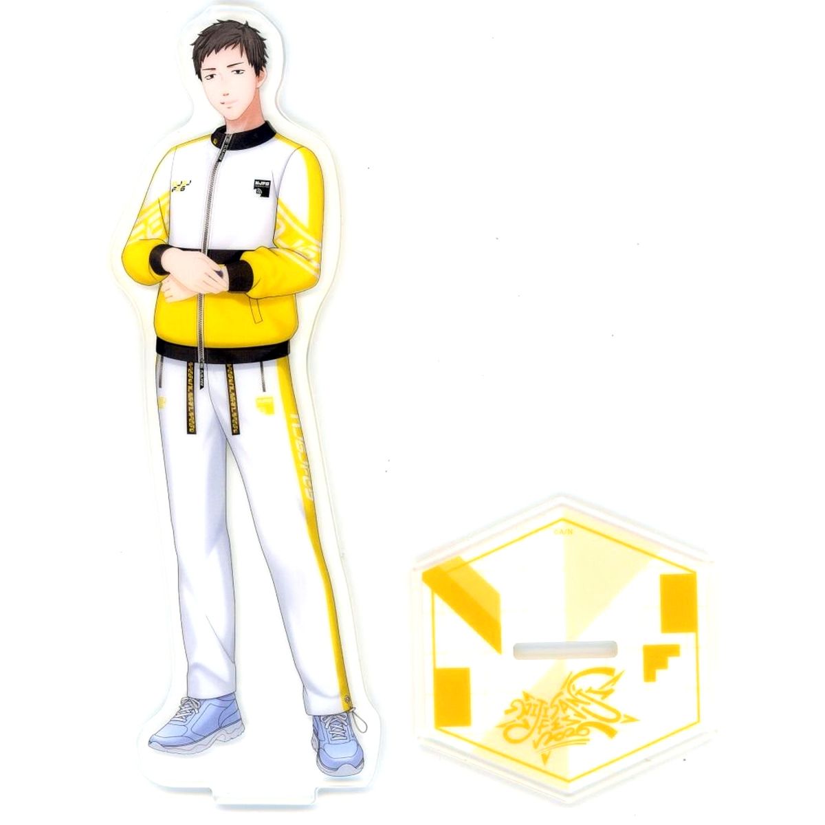 Yashiro Kizuku Virtual YouTuber Nijisanji Class Jersey Acrylic Stand Yellow NIJISANJI Fes 2026 [USED]