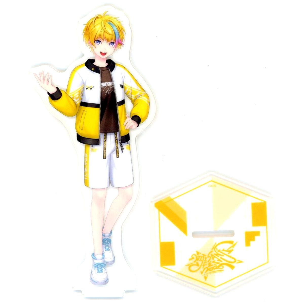 Rai Galilei Virtual YouTuber Nijisanji Class Jersey Acrylic Stand Yellow NIJISANJI Fes 2026 [USED]