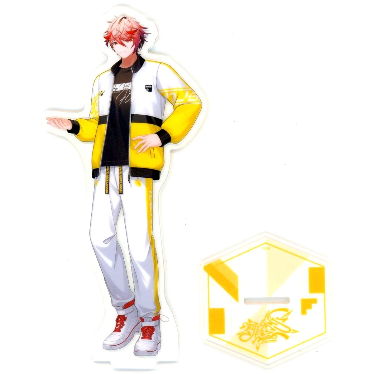 Seraph Dazzlegarden Virtual YouTuber Nijisanji NIJISANJI Fes 2026 Class Jersey Acrylic Stand Yellow [USED]