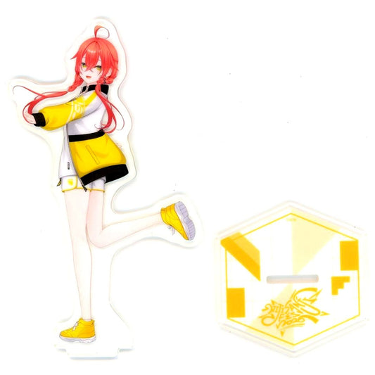 Shishido Akari Class Jersey Acrylic Stand Yellow Virtual YouTuber Nijisanji NIJISANJI Fes 2026 [USED]