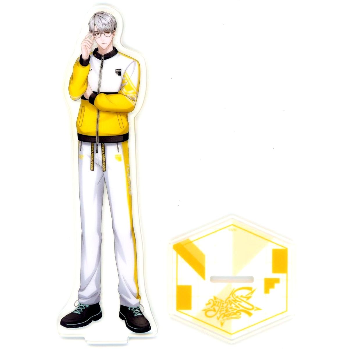 Hitotsubashi Ayato Virtual YouTuber Nijisanji Class Jersey Acrylic Stand Yellow NIJISANJI Fes 2026 [USED]