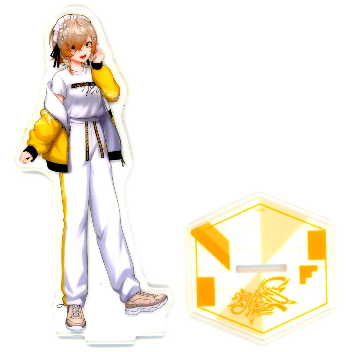 Klara Charmwood Virtual YouTuber Nijisanji Class Jersey Acrylic Stand Yellow NIJISANJI Fes 2026 [USED]