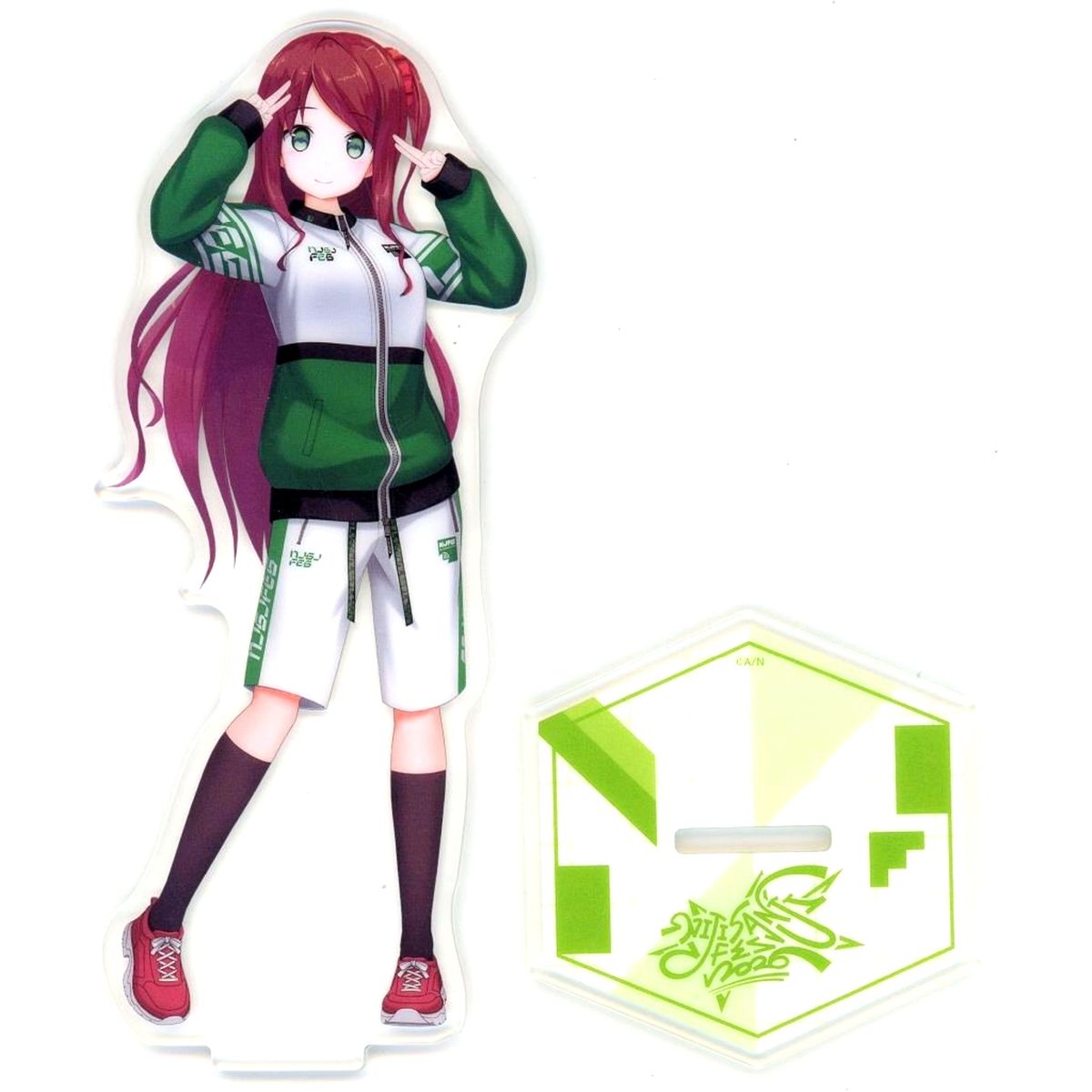 Akabane Youko Class Jersey Acrylic Stand Green Virtual YouTuber Nijisanji NIJISANJI Fes 2026 [USED]