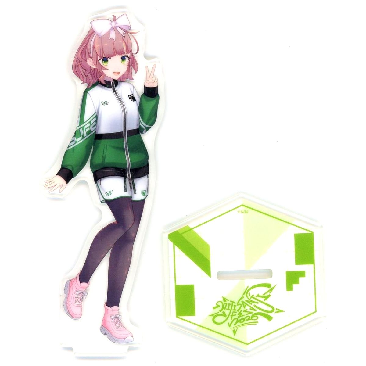Asuka Hina Class Jersey Acrylic Stand Green Virtual YouTuber Nijisanji NIJISANJI Fes 2026 [USED]