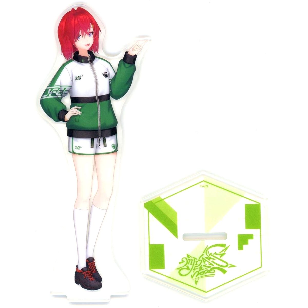 Ange Katrina Virtual YouTuber Nijisanji Class Jersey Acrylic Stand Green NIJISANJI Fes 2026 [USED]