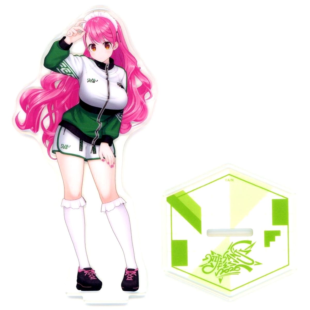 Aizono Manami Virtual YouTuber Nijisanji Class Jersey Acrylic Stand Green NIJISANJI Fes 2026 [USED]
