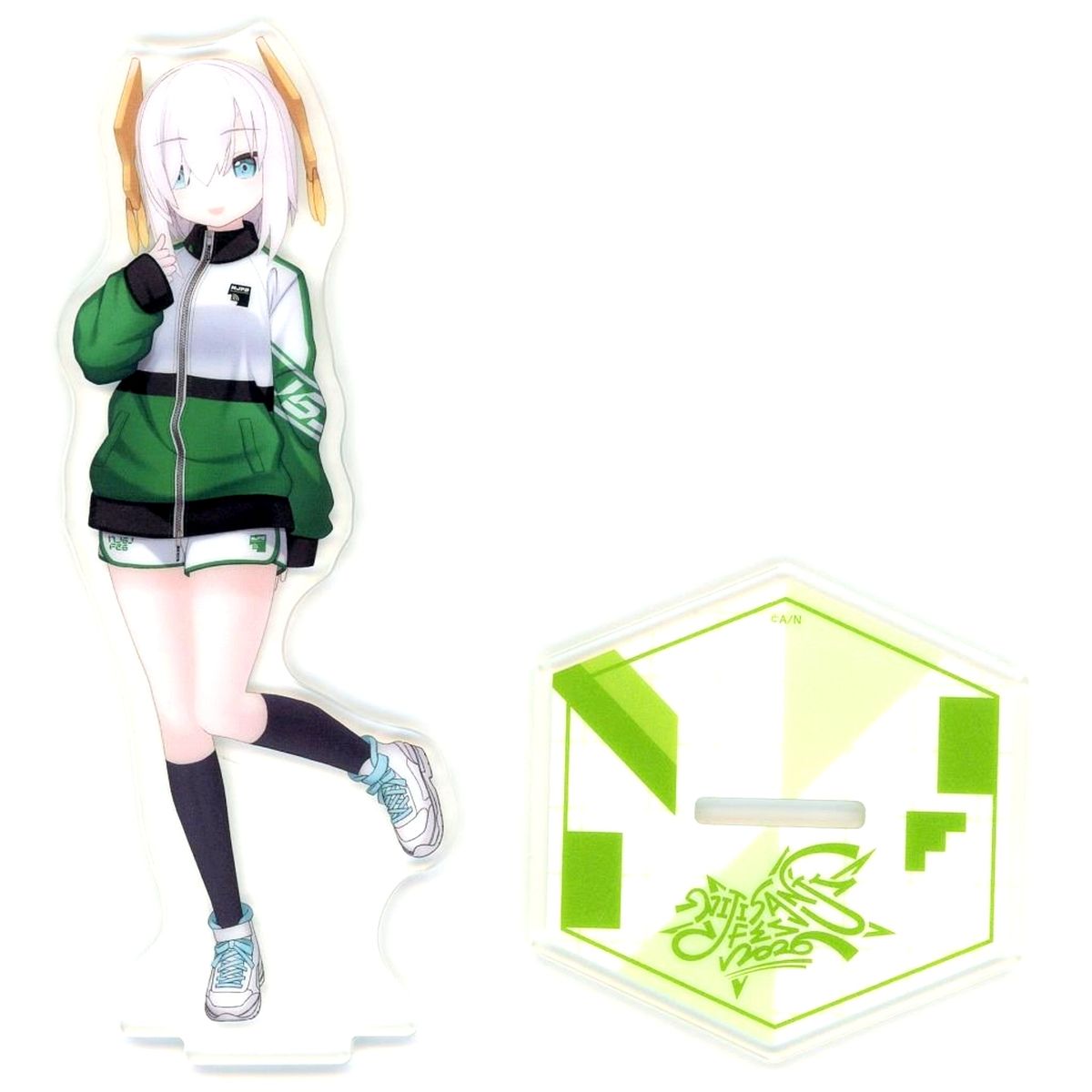 Ars Almal Class Jersey Acrylic Stand Green Virtual YouTuber Nijisanji NIJISANJI Fes 2026 VTuber [USED]