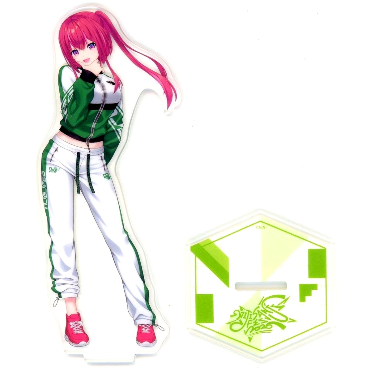 Amagase Muyu Virtual YouTuber Nijisanji Class Jersey Acrylic Stand Green NIJISANJI Fes 2026 [USED]