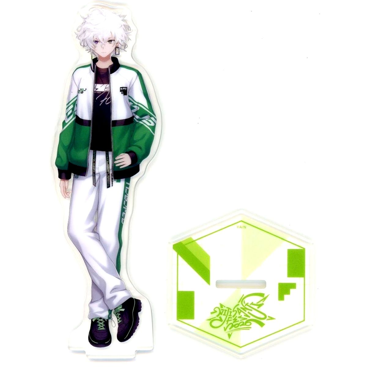 Murakumo Kagetsu Virtual YouTuber Nijisanji Class Jersey Acrylic Stand Green NIJISANJI Fes 2026 [USED]
