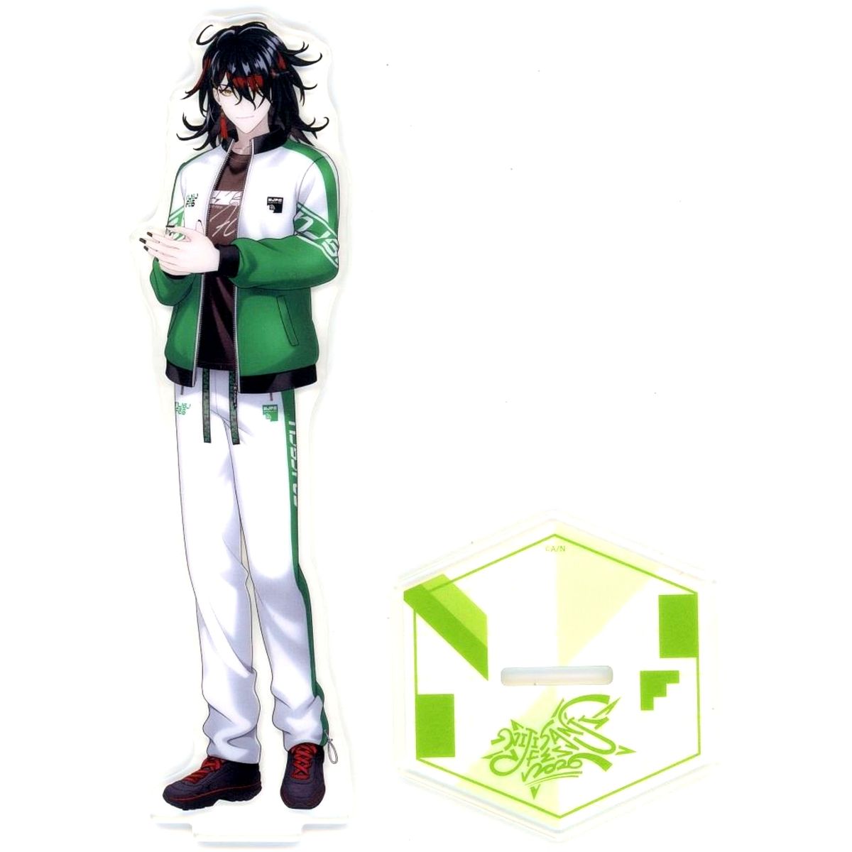 Vox Akuma Virtual YouTuber Nijisanji Class Jersey Acrylic Stand Green NIJISANJI Fes 2026 [USED]