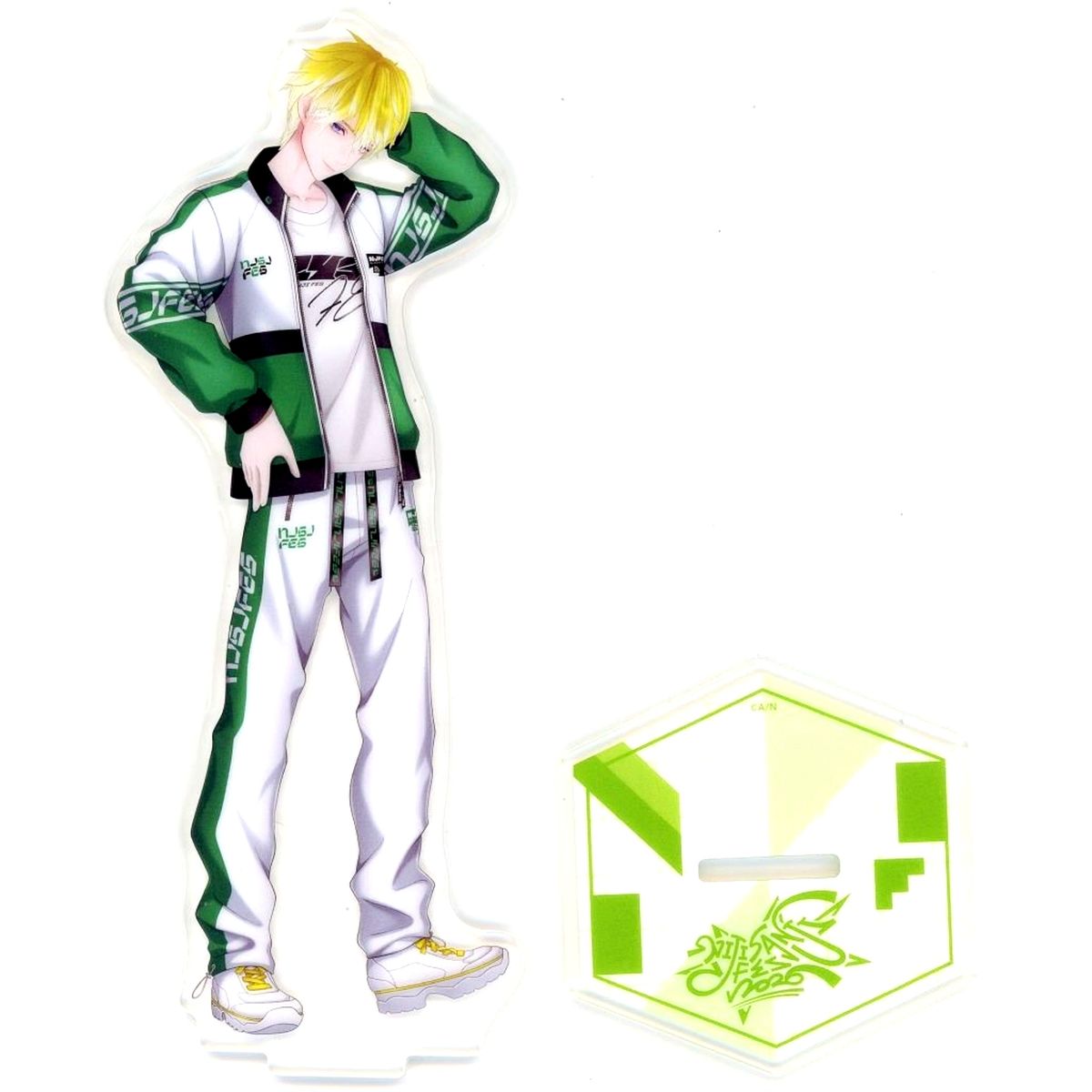Sonny Brisko Virtual YouTuber Nijisanji Class Jersey Acrylic Stand Green NIJISANJI Fes 2026 [USED]