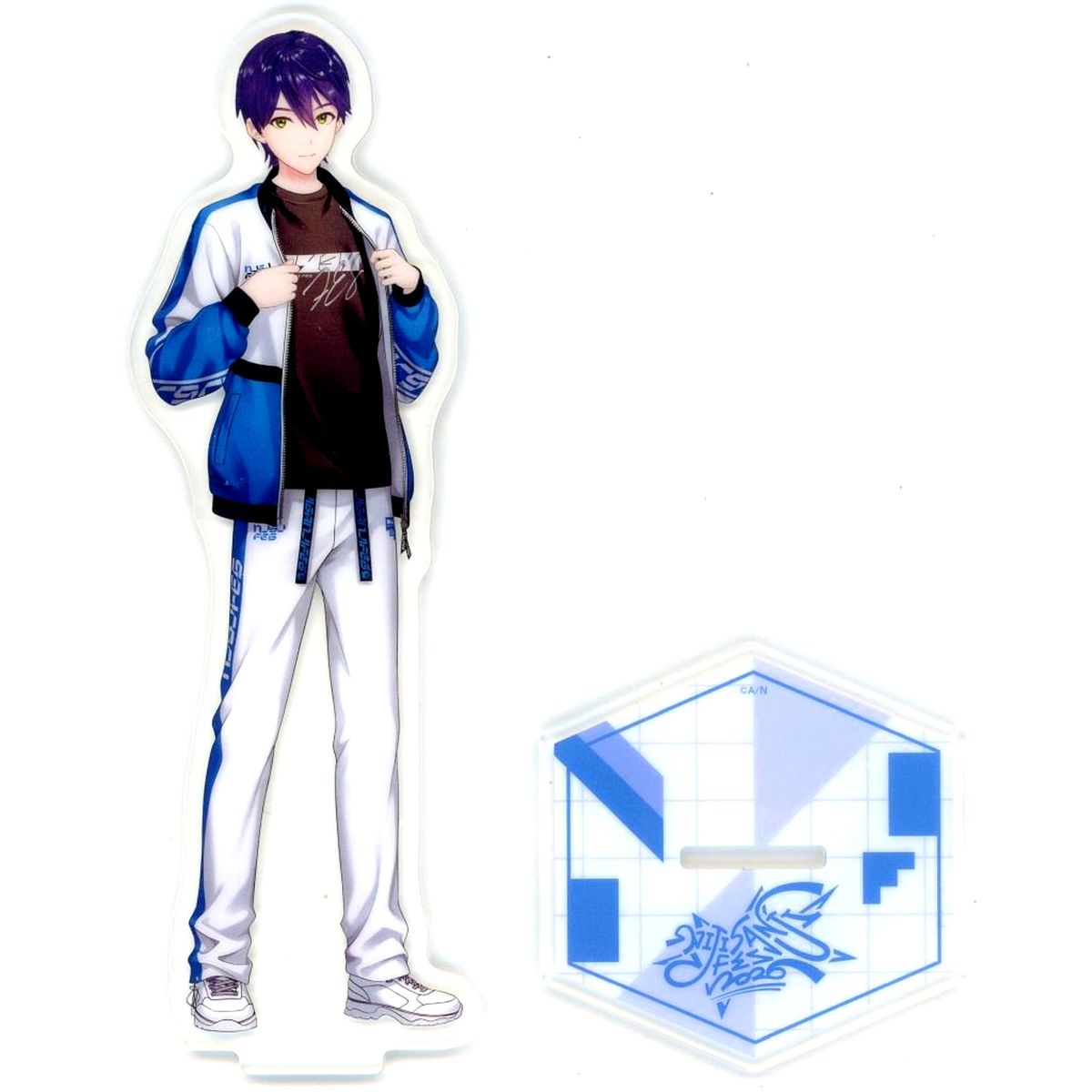 Toya Kenmochi Class Jersey Acrylic Stand Blue Virtual YouTuber Nijisanji NIJISANJI Fes 2026 [USED]