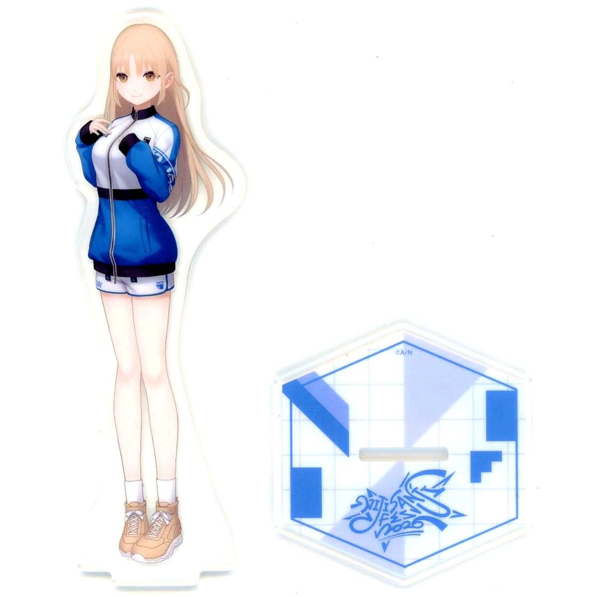 Sister Claire Virtual YouTuber Nijisanji NIJISANJI Fes 2026 Class Jersey Acrylic Stand Blue [USED]