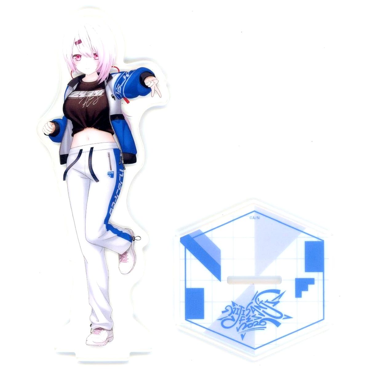 Shiina Yuika Class Jersey Acrylic Stand Blue Virtual YouTuber Nijisanji NIJISANJI Fes 2026 [USED]