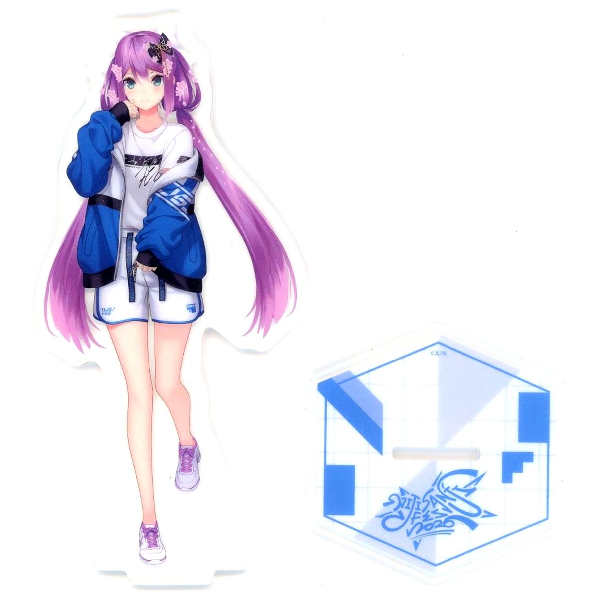 Sakura Ritsuki Virtual YouTuber Nijisanji Class Jersey Acrylic Stand Blue NIJISANJI Fes 2026 [USED]