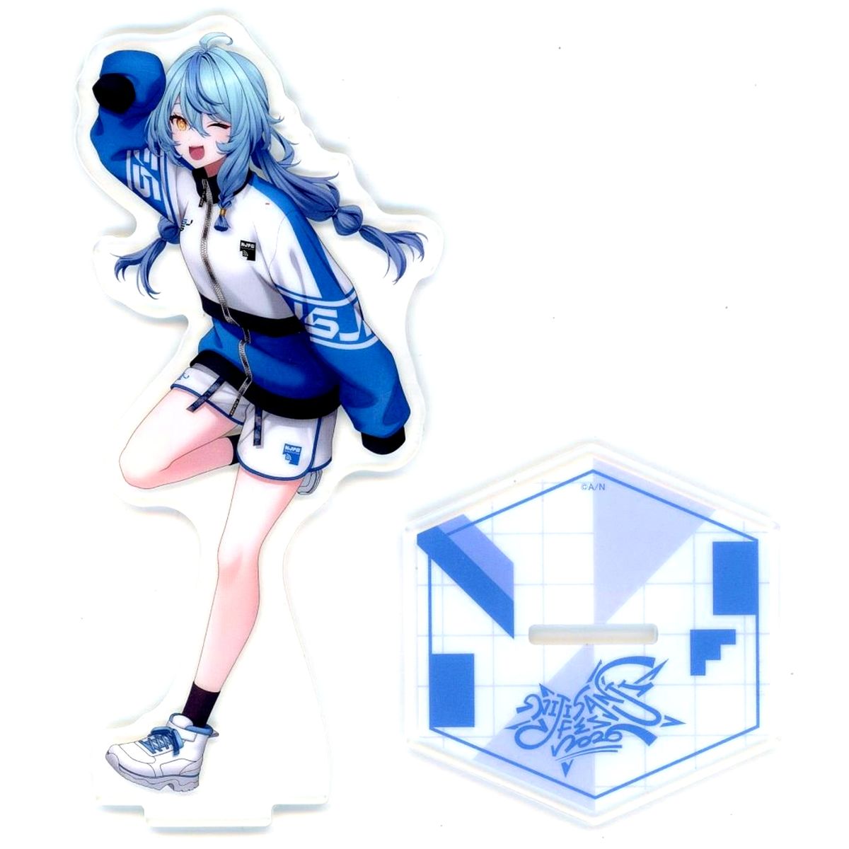 Nana Tamanoi Class Jersey Acrylic Stand Blue Virtual YouTuber Nijisanji NIJISANJI Fes 2026 [USED]