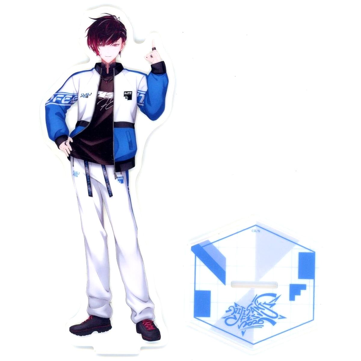 Ver Vermillion Virtual YouTuber Nijisanji Class Jersey Acrylic Stand Blue NIJISANJI Fes 2026 [USED]