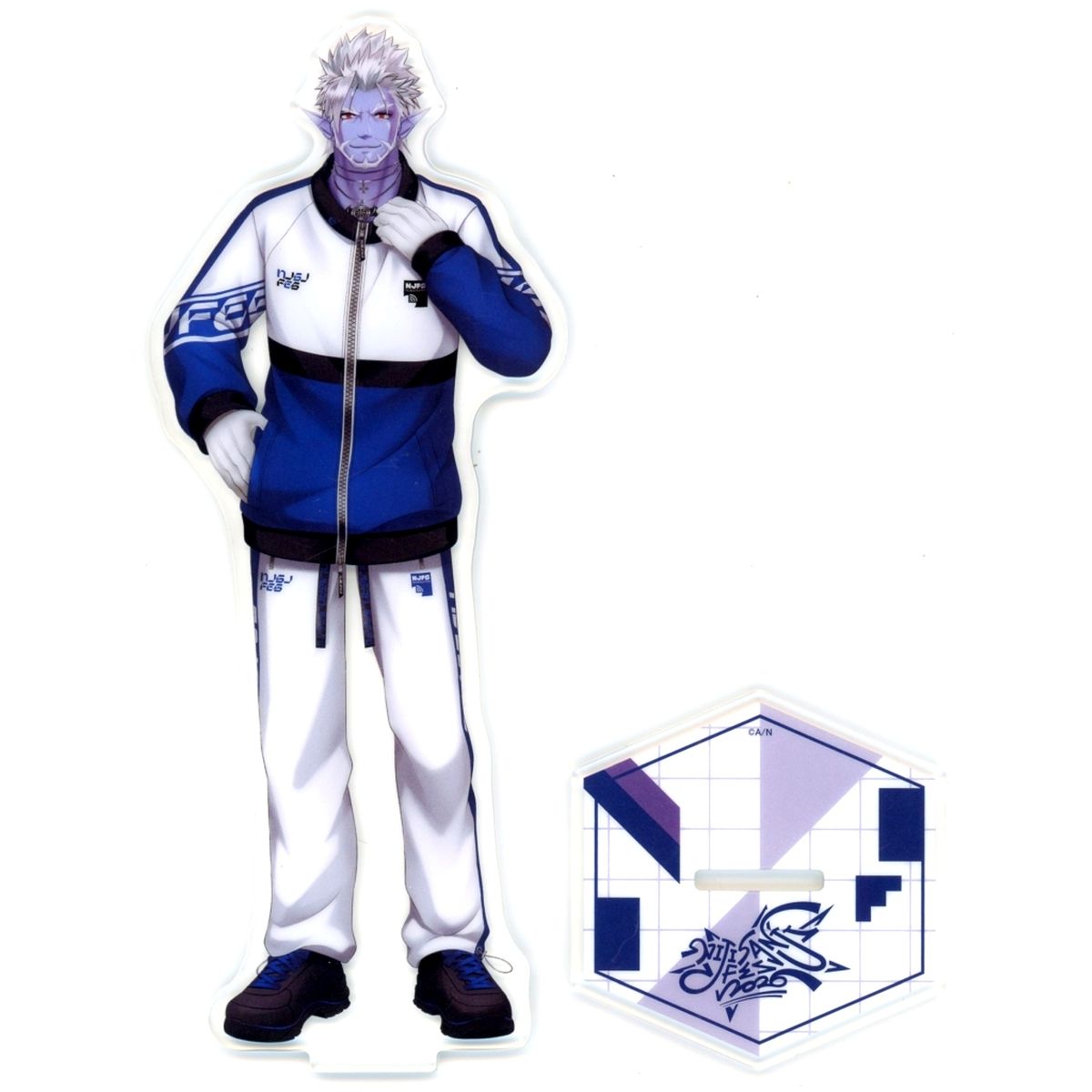 Gilzaren III Virtual YouTuber Nijisanji Class Jersey Acrylic Stand Indigo NIJISANJI Fes 2026 [USED]