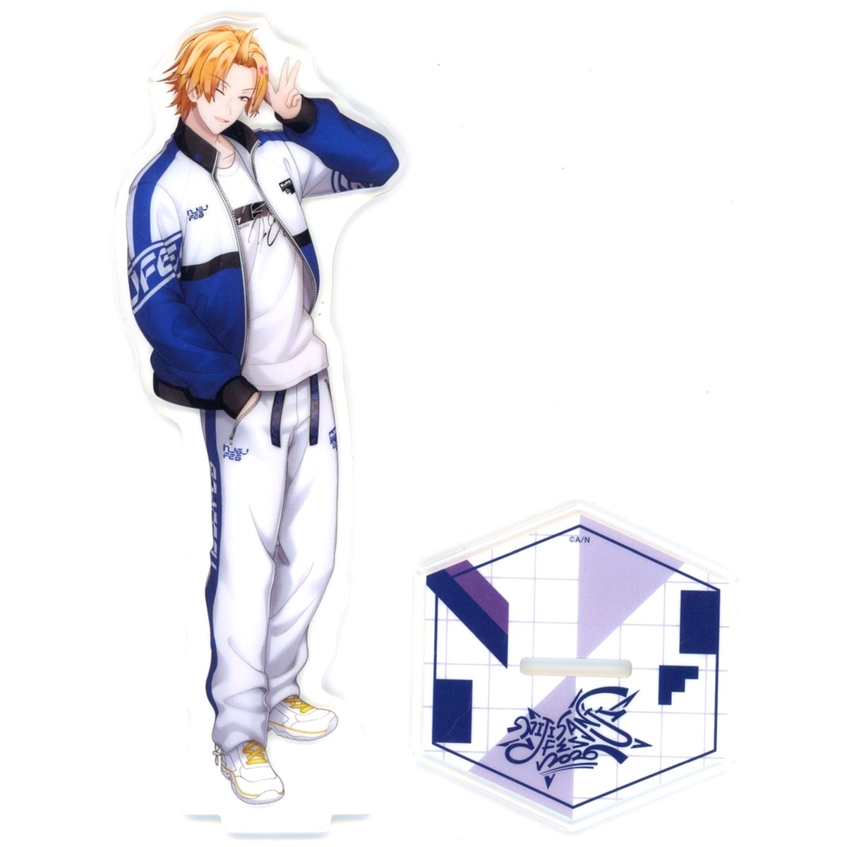 Kanda Shoichi Class Jersey Acrylic Stand Indigo Virtual YouTuber Nijisanji NIJISANJI Fes 2026 [USED]