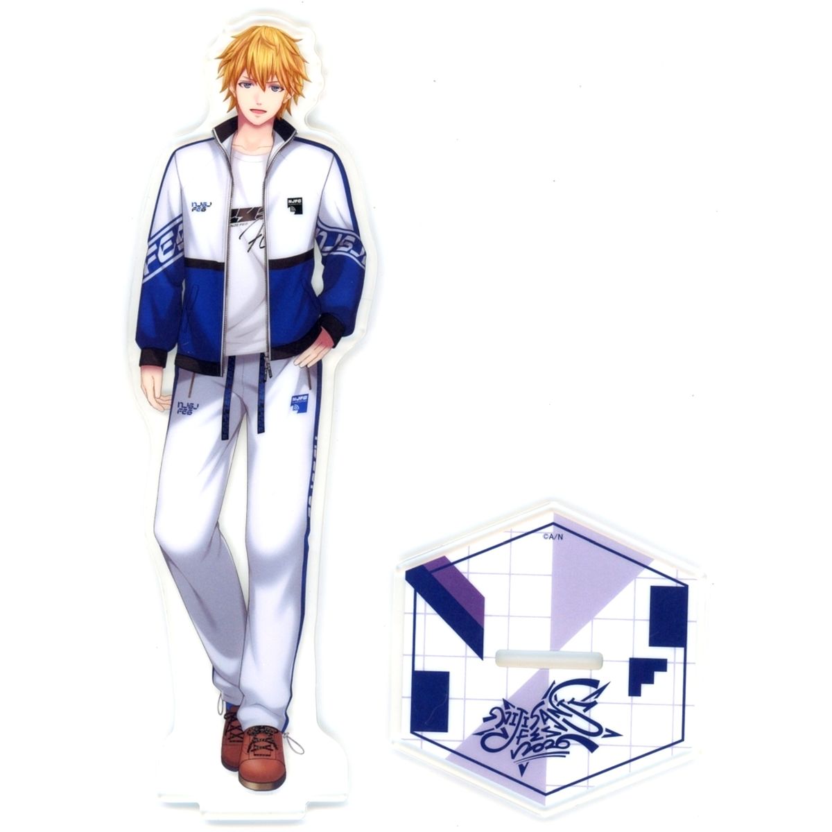 Ex Albio Class Jersey Acrylic Stand Indigo Virtual YouTuber Nijisanji NIJISANJI Fes 2026 [USED]