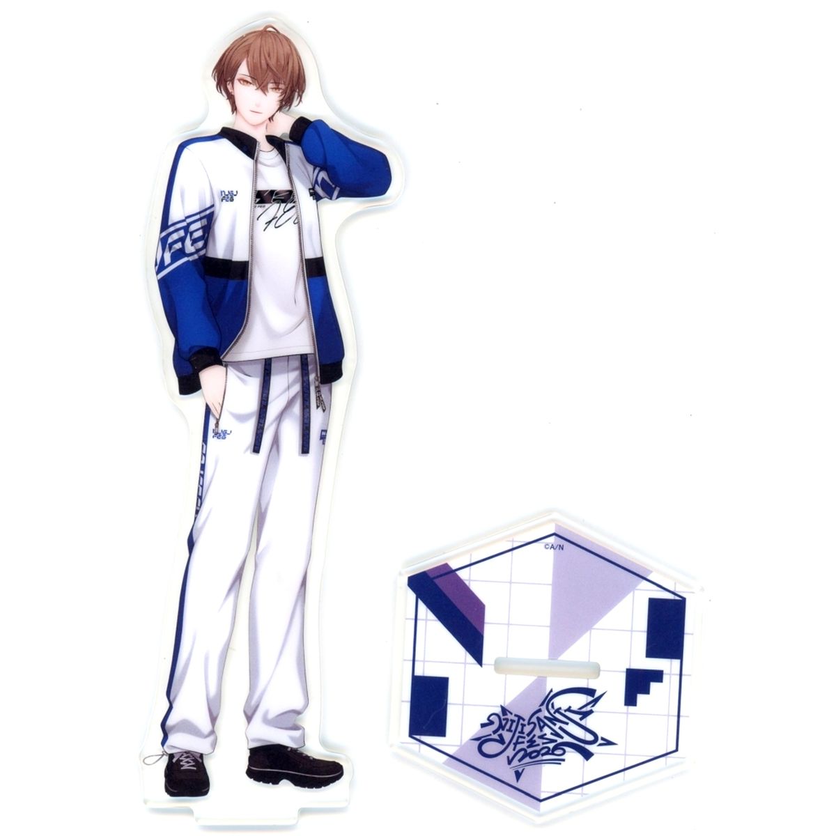 Kagami Hayato Class Jersey Acrylic Stand Indigo Virtual YouTuber Nijisanji NIJISANJI Fes 2026 [USED]