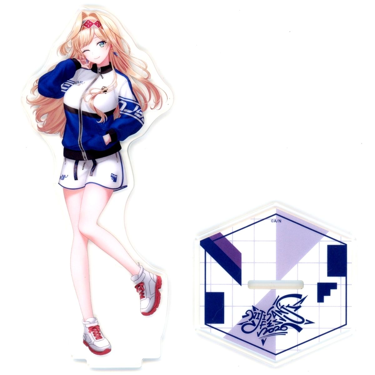 Layla Alstroemeria Virtual YouTuber Nijisanji Class Jersey Acrylic Stand Indigo NIJISANJI Fes 2026 [USED]