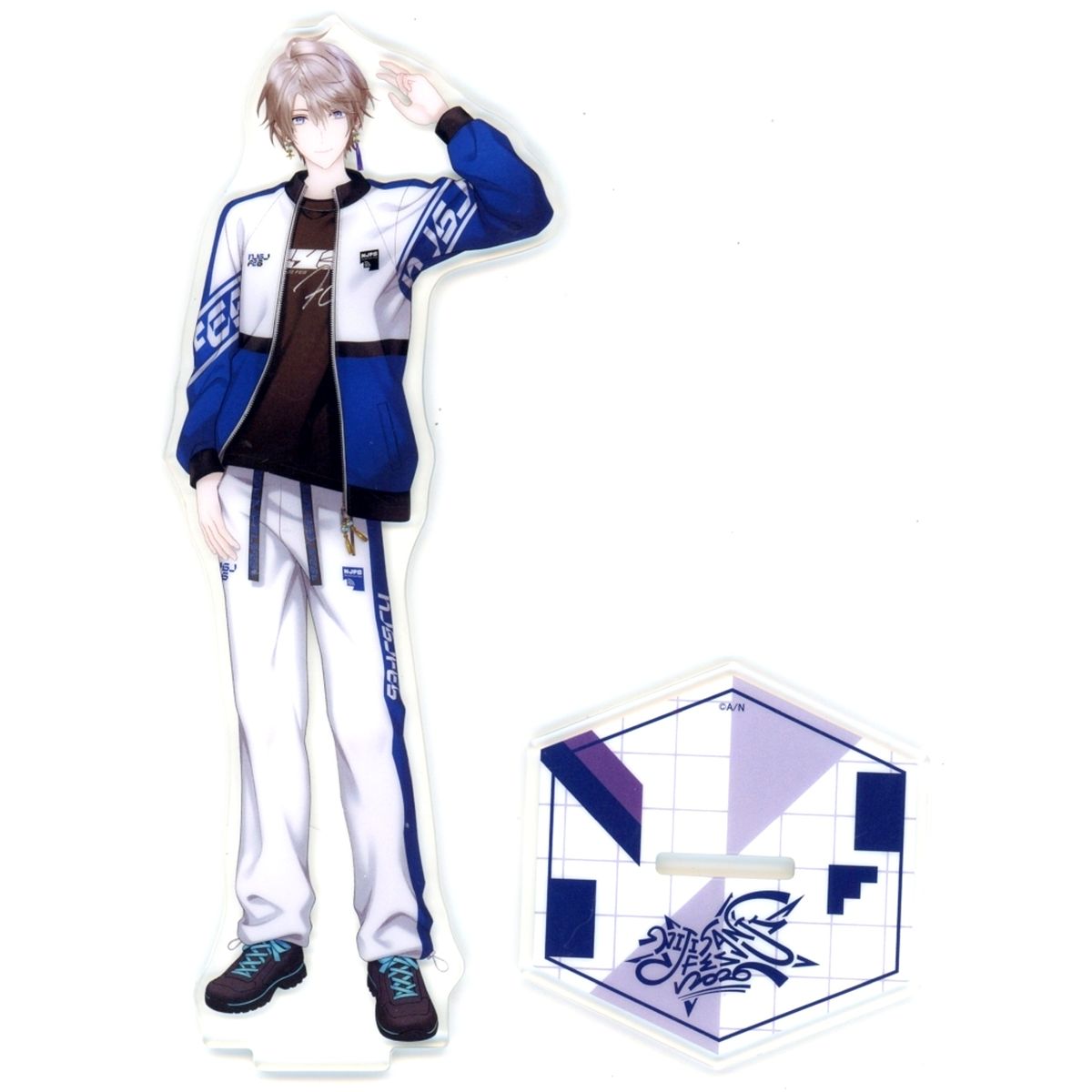 Haru Kaida Class Jersey Acrylic Stand Indigo Virtual YouTuber Nijisanji Nijisanji Fes 2026 [USED]