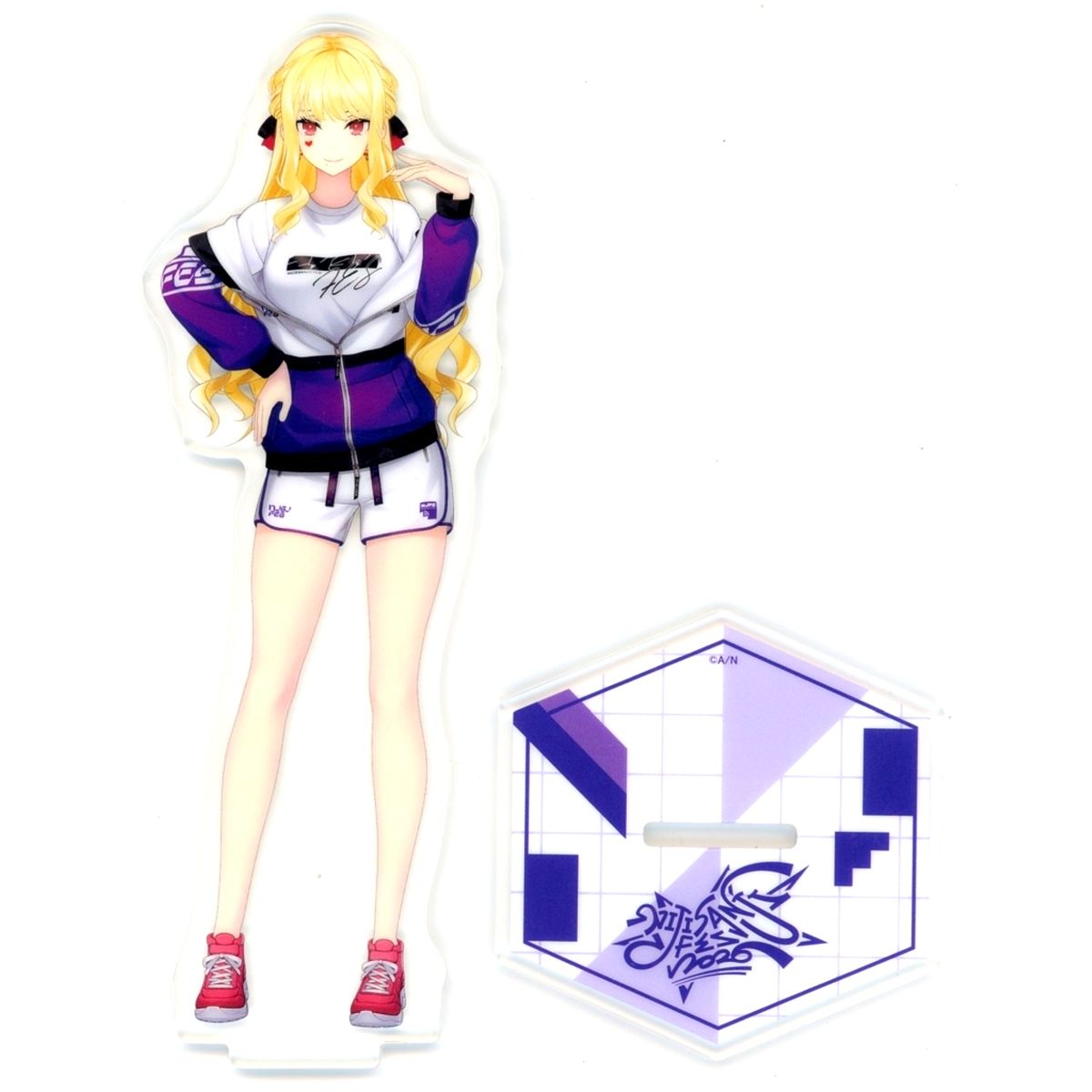 Luis Cammy Class Jersey Acrylic Stand Violet Virtual YouTuber Nijisanji NIJISANJI Fes 2026 [USED]