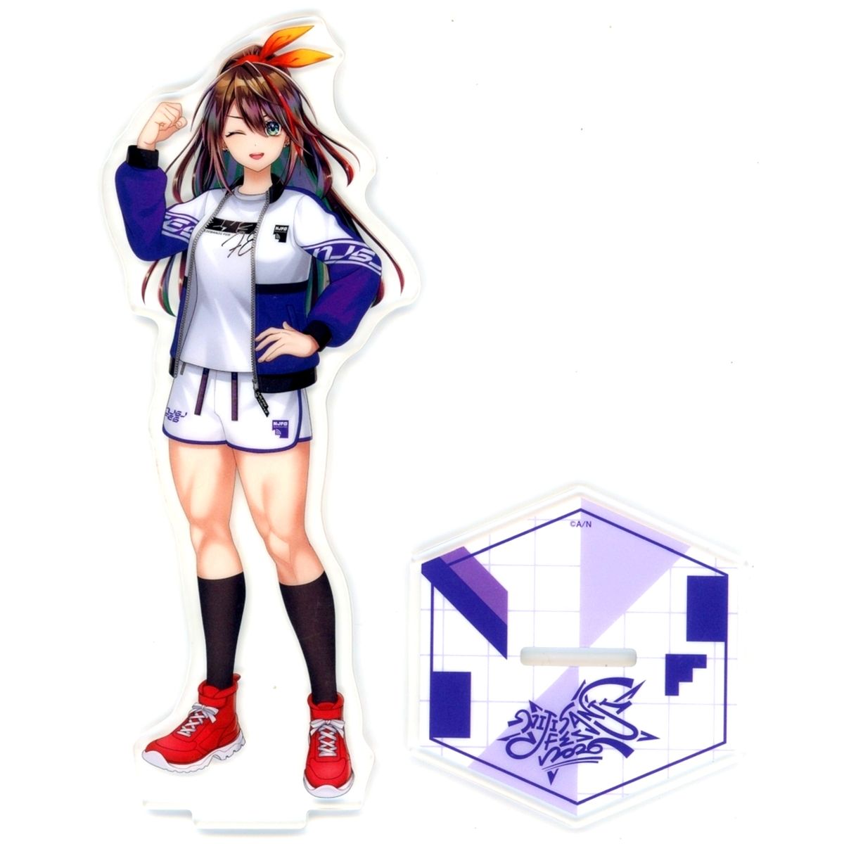 Etna Crimson Virtual YouTuber Nijisanji Class Jersey Acrylic Stand Violet NIJISANJI Fes 2026 [USED]