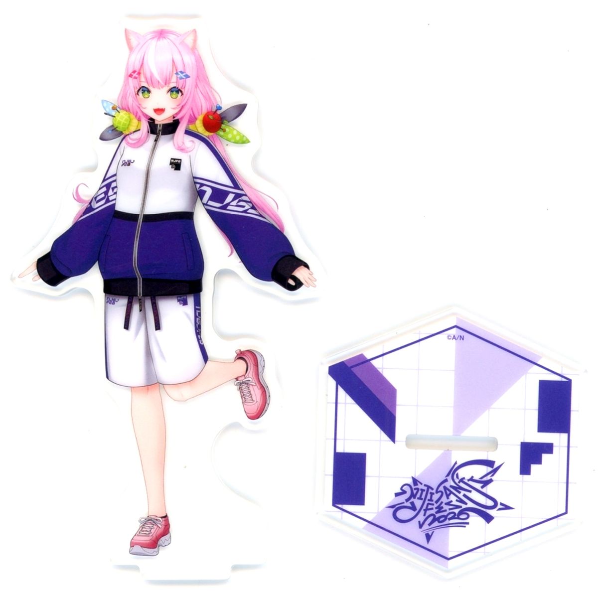Yang Nari Class Jersey Acrylic Stand Violet Virtual YouTuber Nijisanji NIJISANJI Fes 2026 VTuber [USED]