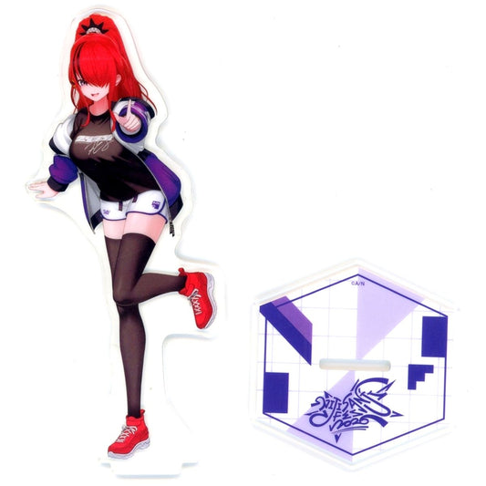 Lain Paterson Virtual YouTuber Nijisanji Class Jersey Acrylic Stand Violet NIJISANJI Fes 2026 [USED]