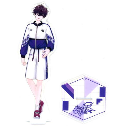 Saiki Ittetsu Class Jersey Acrylic Stand Violet Virtual YouTuber Nijisanji NIJISANJI Fes 2026 [USED]