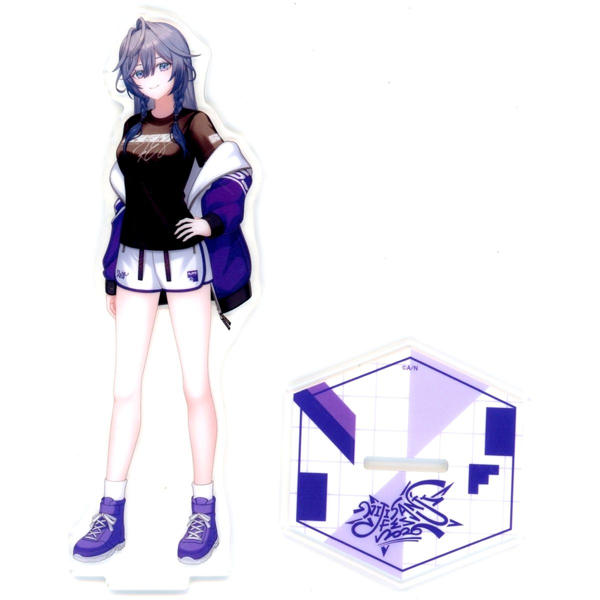 Kisara Class Jersey Acrylic Stand Violet Virtual YouTuber Nijisanji NIJISANJI Fes 2026 VTuber [USED]