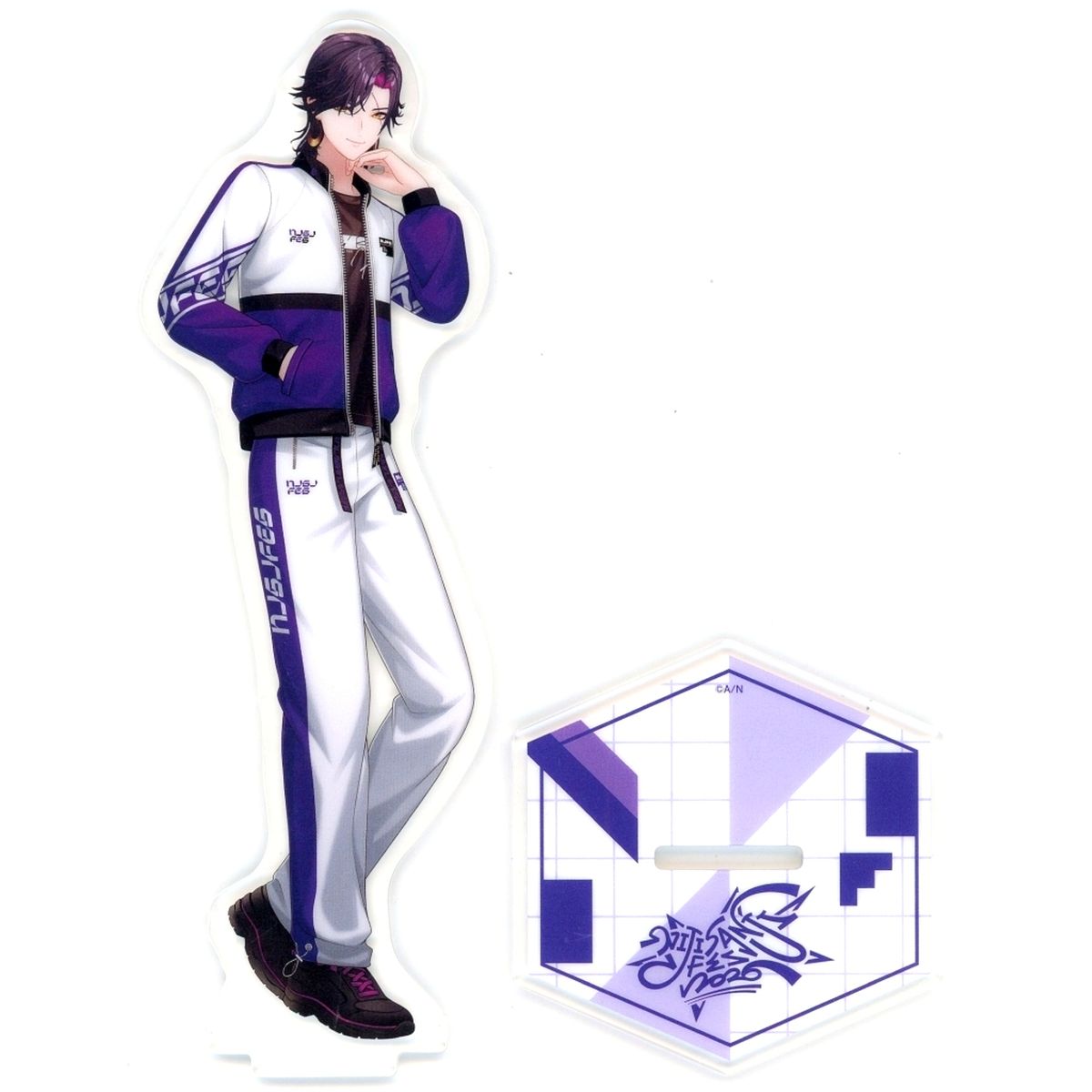 Vezalius Bandage Virtual YouTuber Nijisanji Class Jersey Acrylic Stand Violet NIJISANJI Fes 2026 [USED]