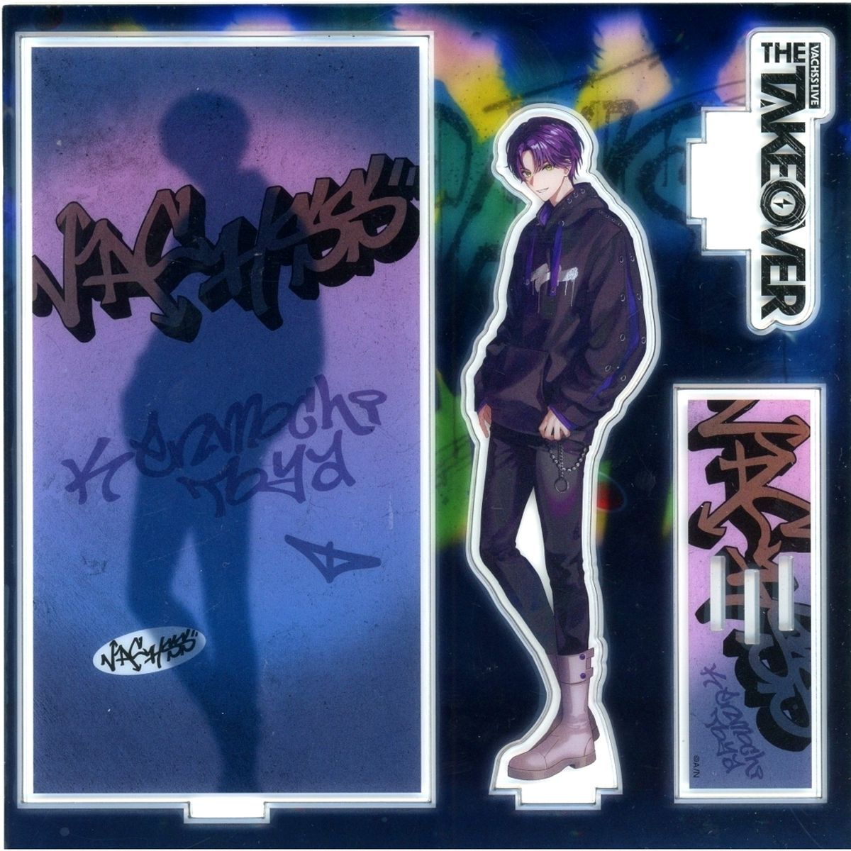 Toya Kenmochi Virtual YouTuber Nijisanji Acrylic Stand NIJISANJI Fes 2026 VACHSS LIVE "THE TAKEOVER" [USED]