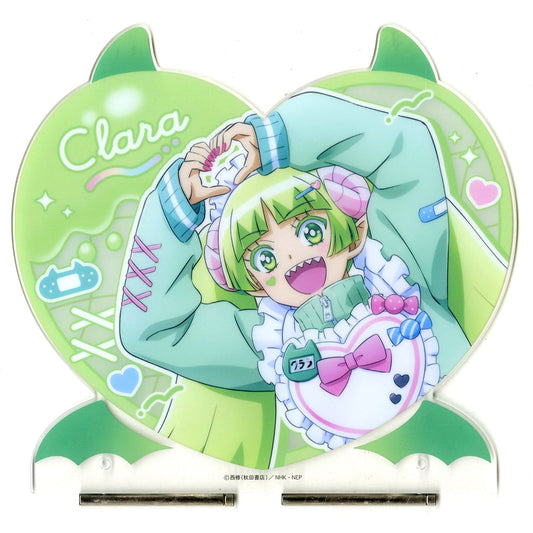 Clara Valac Prize A Heart Acrylic Panel Kamiani Kuji Welcome to Demon School! Iruma-kun Jersey Maid [USED]