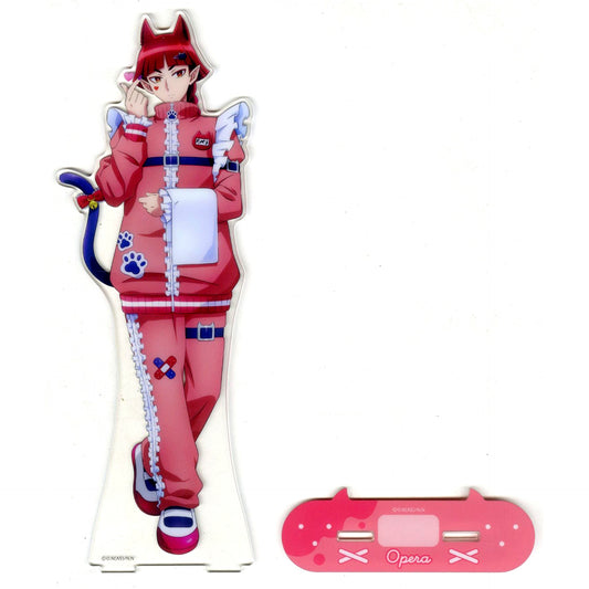 Opera Prize C Big Acrylic Stand Kamiani Kuji Welcome to Demon School! Iruma-kun Jersey Maid [USED]