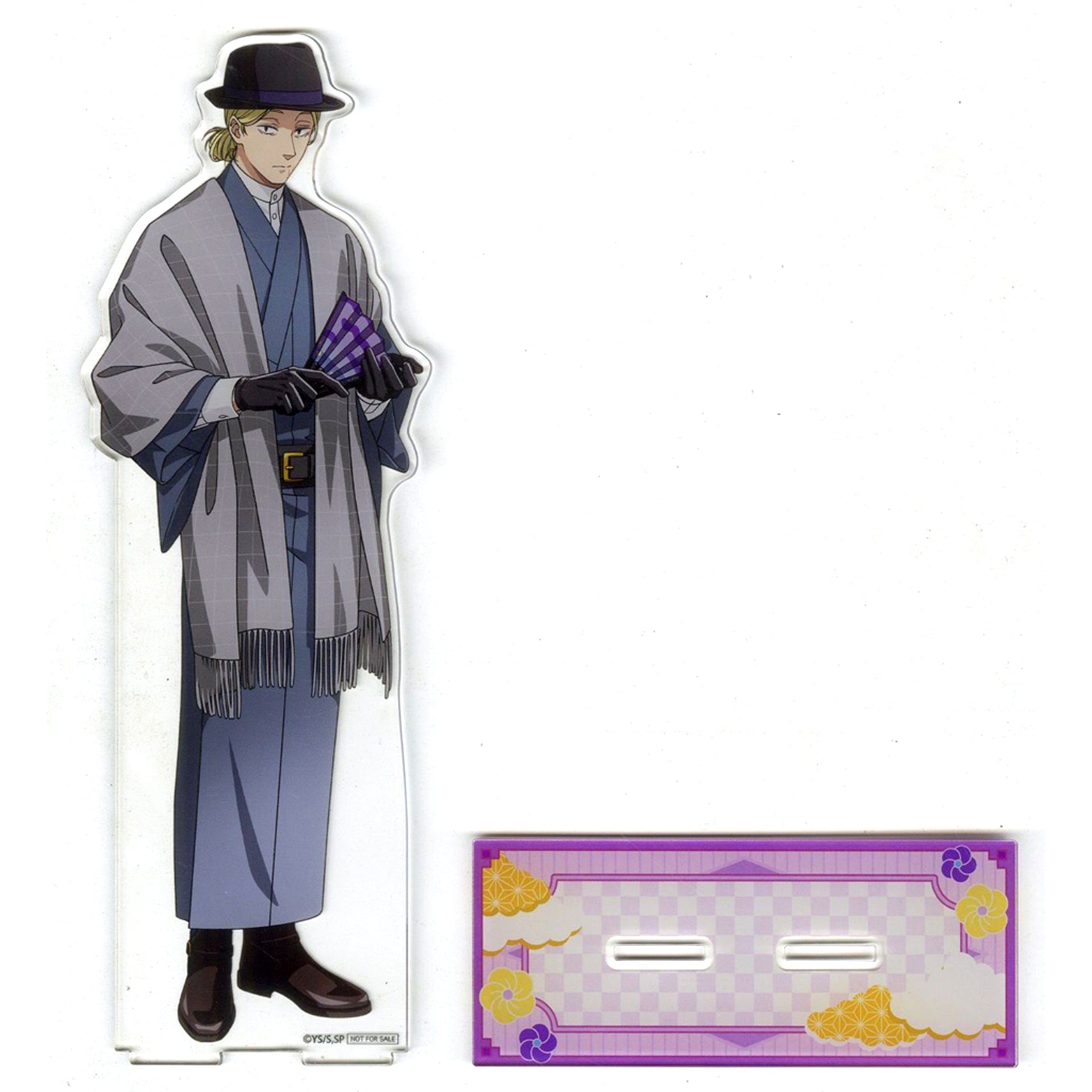 Shishiba Sakamoto Days BIG Acrylic Stand Lucky Button BOX Gold Prize [USED]