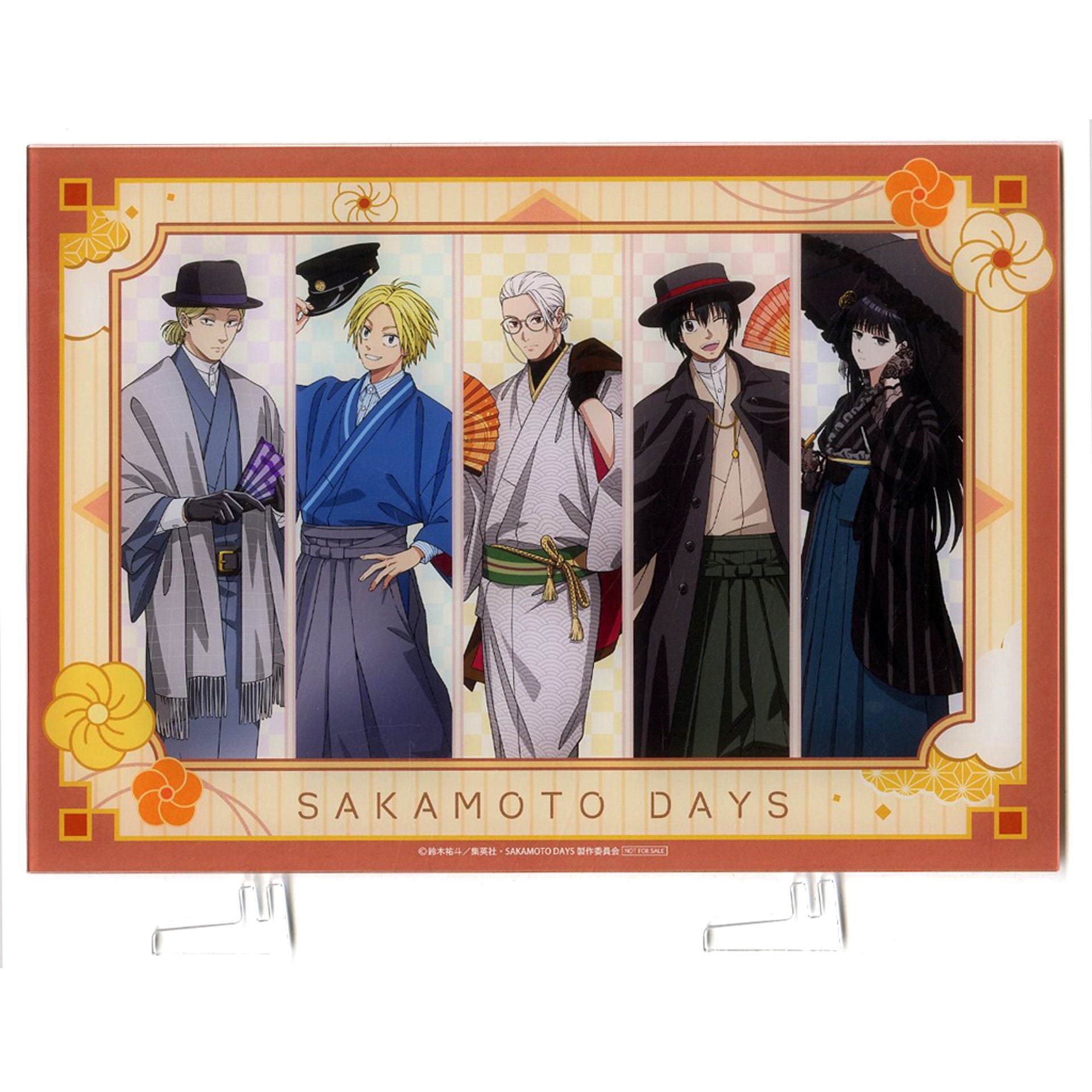 Group Sakamoto Days A4 Acrylic Panel Lucky Button BOX Lucky End Prize [USED]