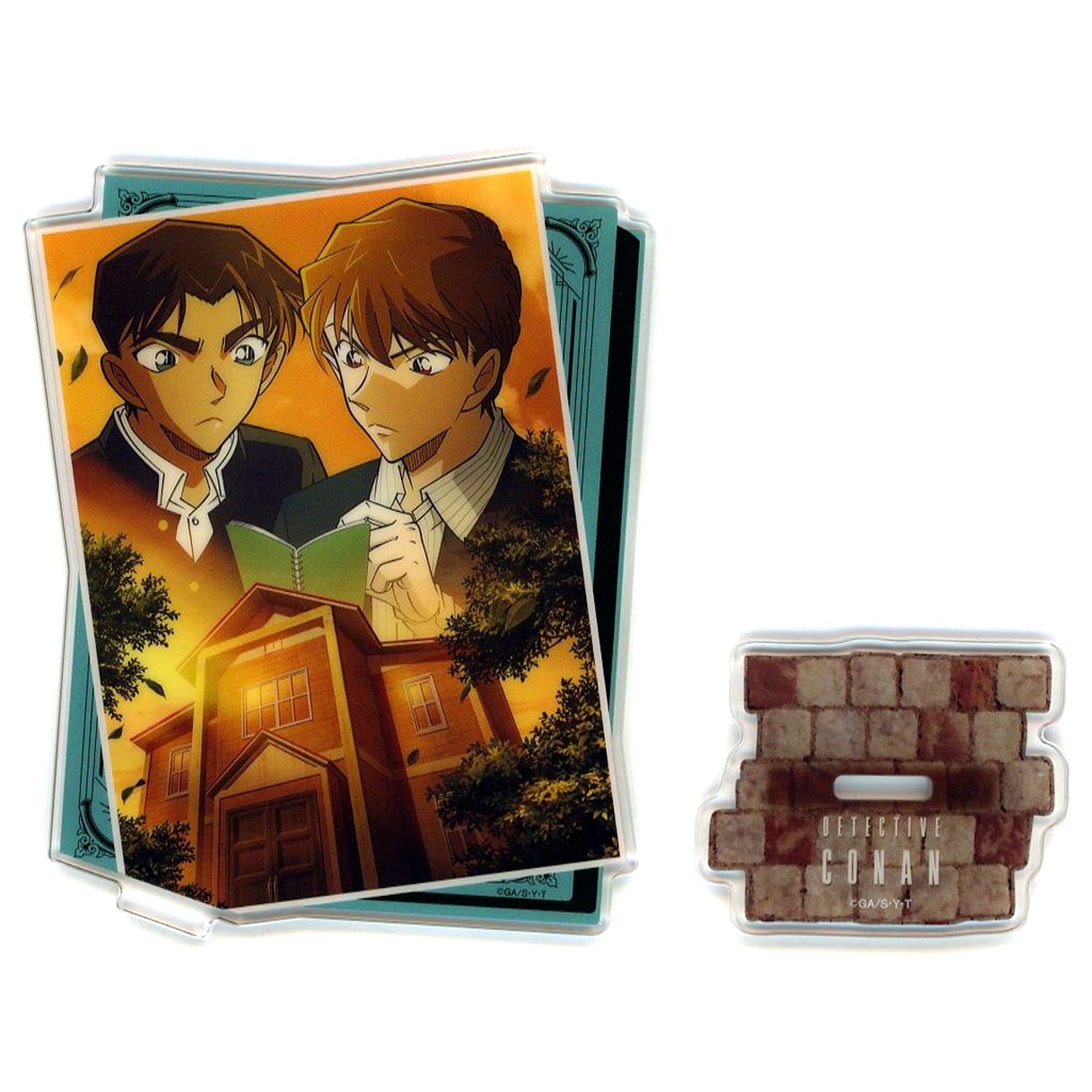 3 Days with Heiji Hattori H Prize Acrylic Stand Sega Lucky Kuji Detective Conan Memorial Cut FILE.3 [USED]