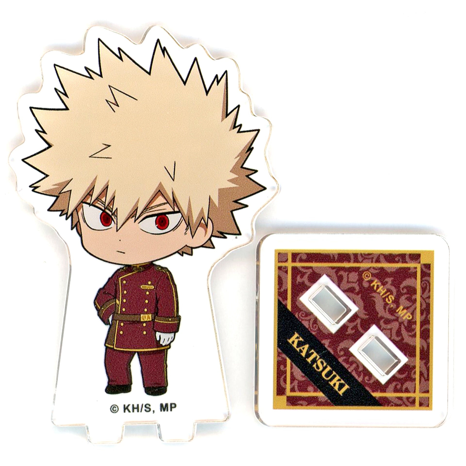 Katsuki Bakugo My Hero Academia x animate cafe Trading Mini Acrylic Stand A Welcome Ver. [USED]