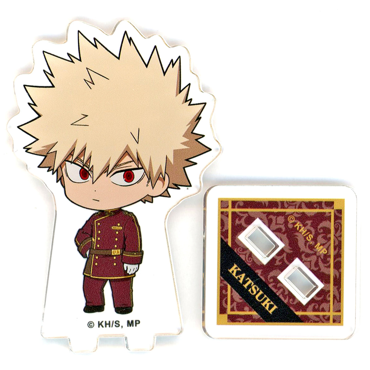 Katsuki Bakugo My Hero Academia x animate cafe Trading Mini Acrylic Stand A Welcome Ver. [USED]