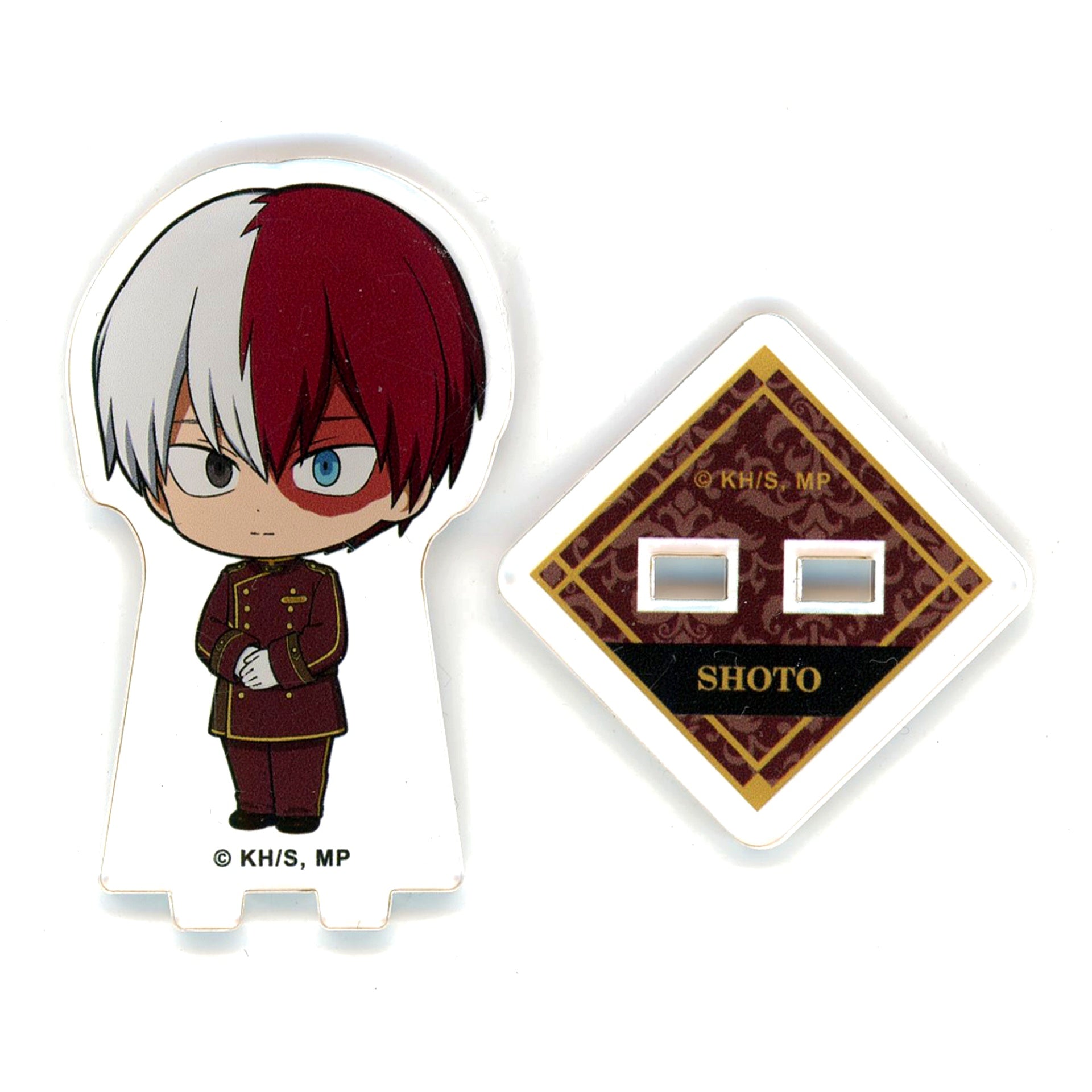 Shoto Todoroki My Hero Academia x animatecafe Trading Mini Acrylic Stand A Welcome Ver. [USED]