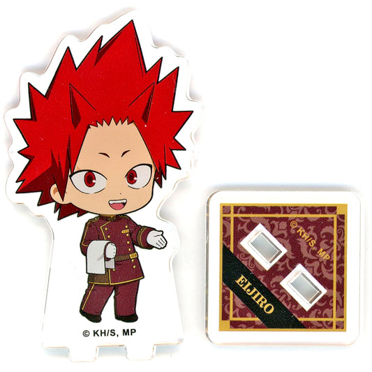 Eijiro Kirishima My Hero Academia x animate cafe Trading Mini Acrylic Stand A Welcome ver. [USED]