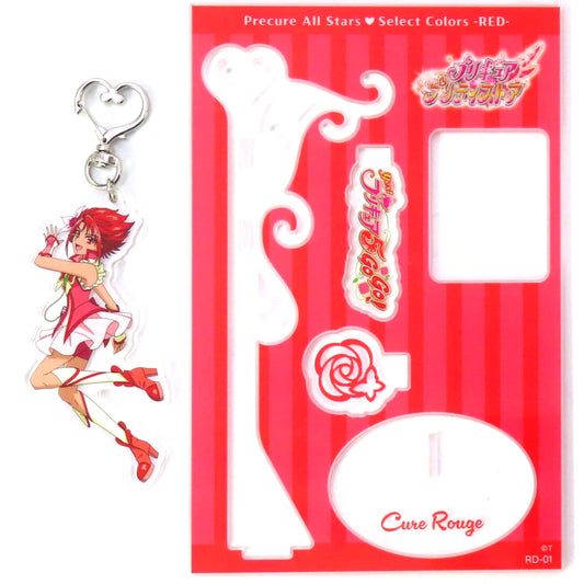 Cure Rouge Pretty Cure All Stars Select Colors Red #1 Acrylic Stand [USED]